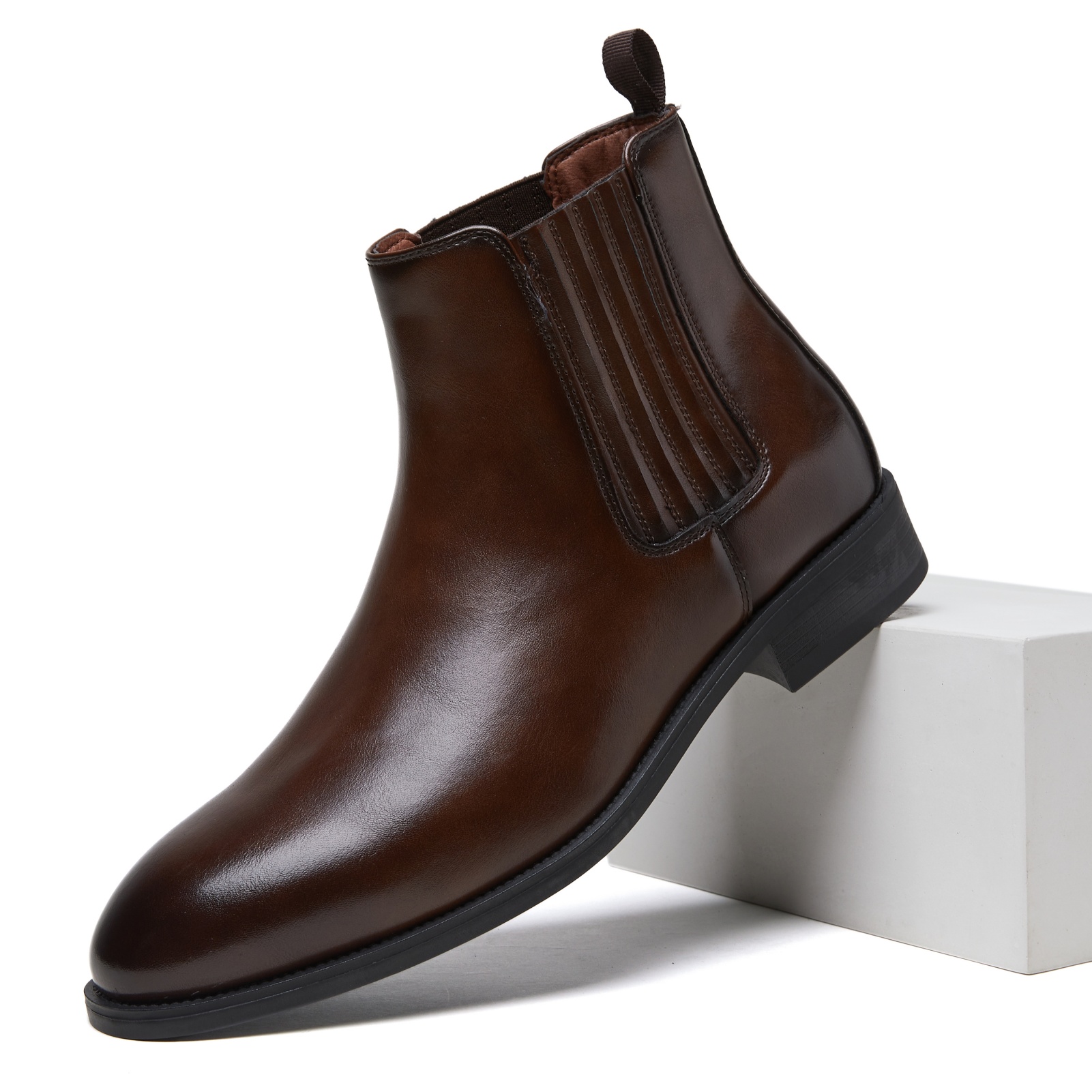 Men Formal Wear With Boots - Desai Herren 2026 Herbst-Winter Klassische Chelsea-Stiefeletten