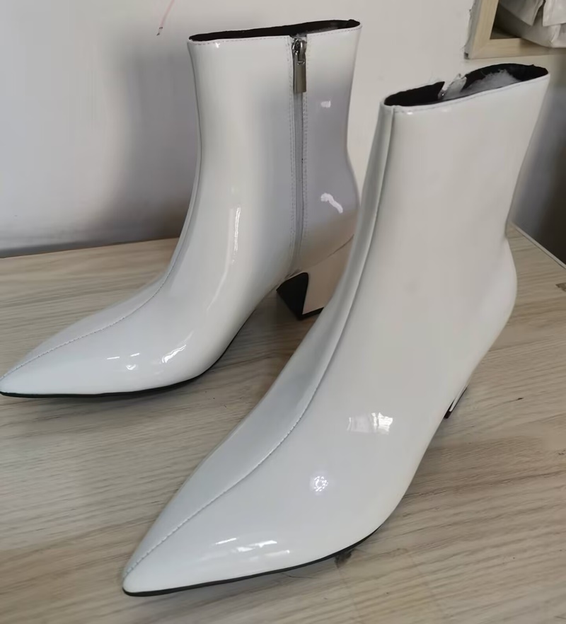 Men Formal Wear With Boots - Neue modische weiße Stiefel für Herren,