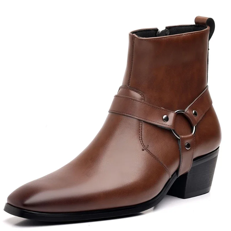 Men Formal Wear With Boots - Männer Stiefel Mode Designer Chelsea Stiefel