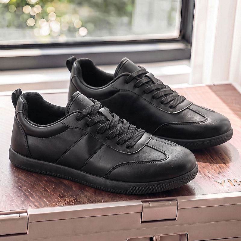 Vielseitige Herrenschuhe aus e – Men Formal Wear All Black Bewertung und Preis
