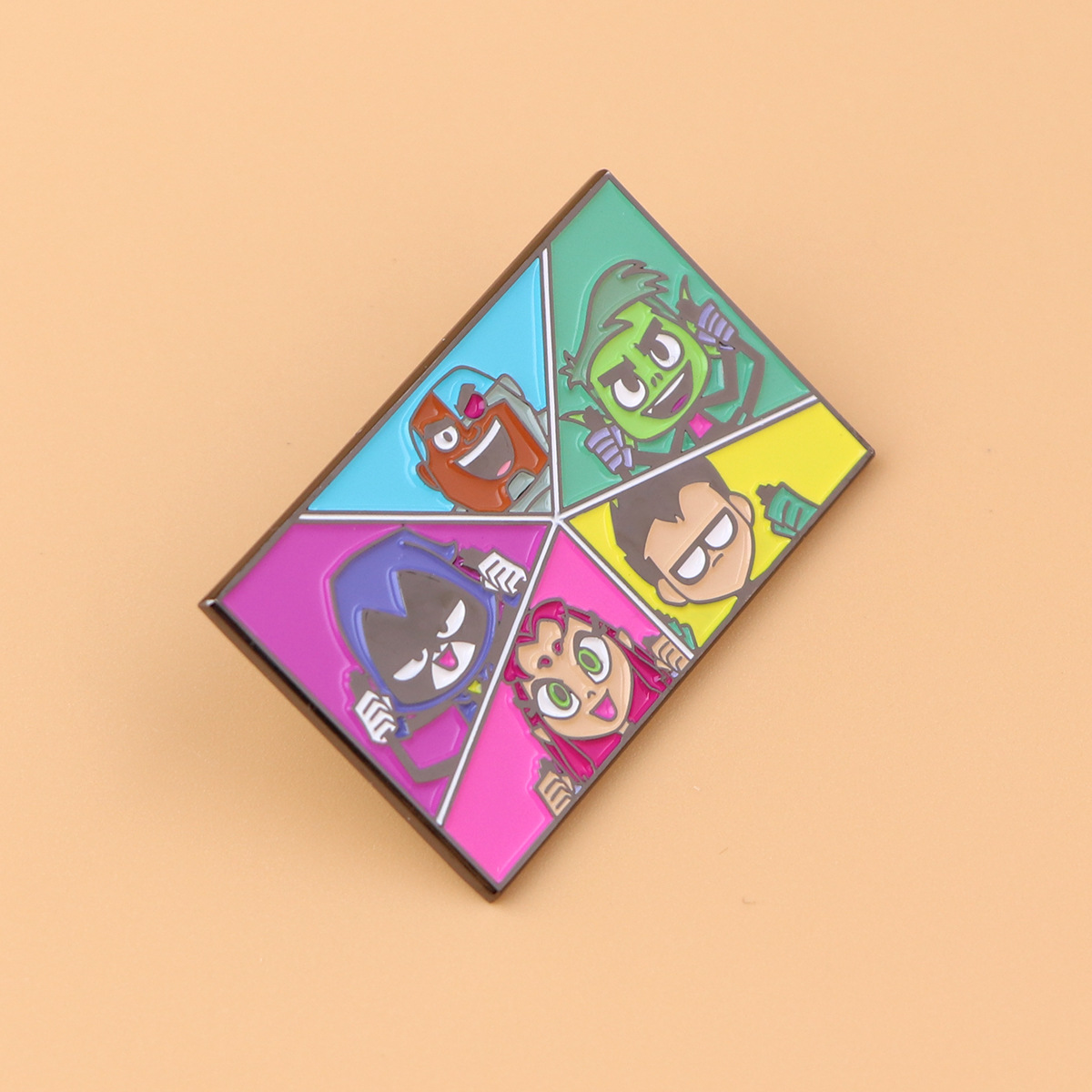 Neue Teen-Heroes-Team Emaille- – Tuxedo Lapel Pin Bewertung und Preis