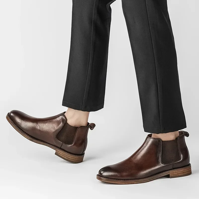 Herren Business Fashion Kleid  – Men Formal Wear With Boots Bewertung und Preis
