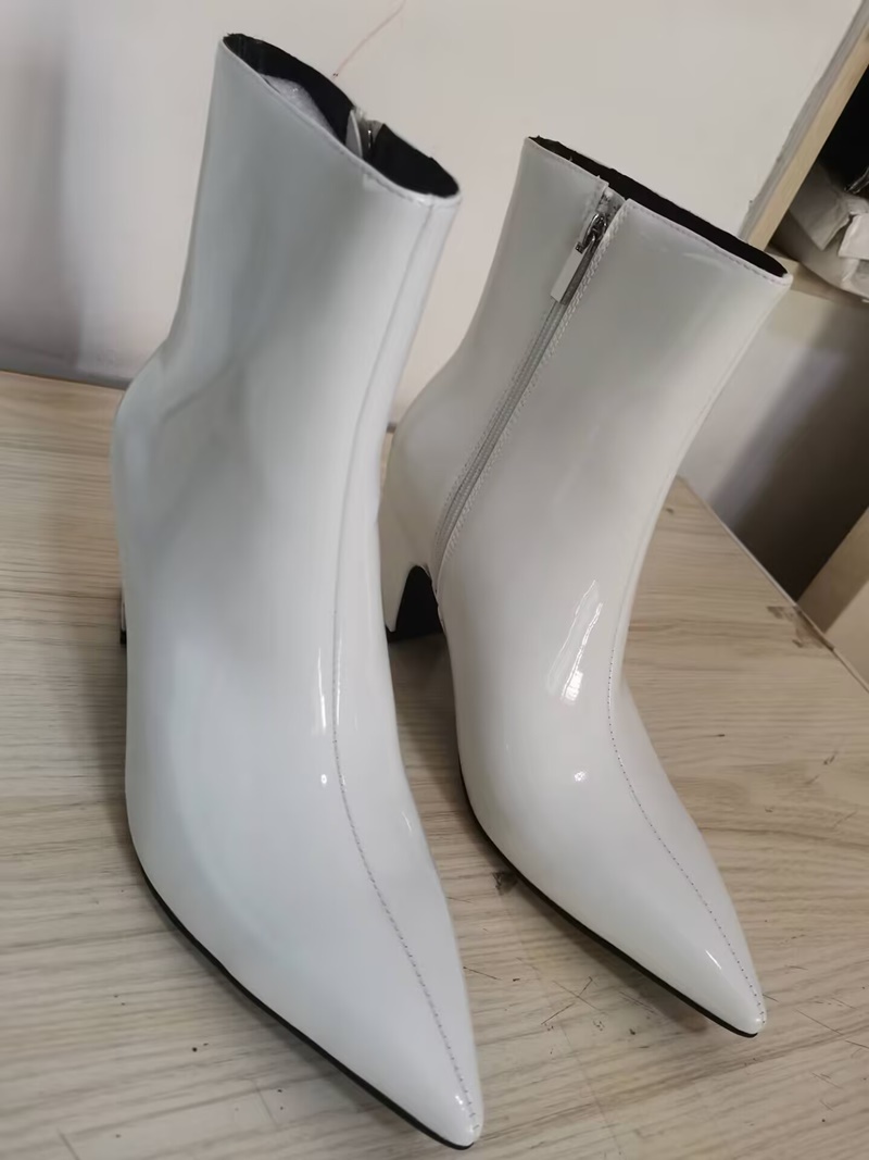 Neue modische weiße Stiefel fü – Men Formal Wear With Boots Bewertung und Preis