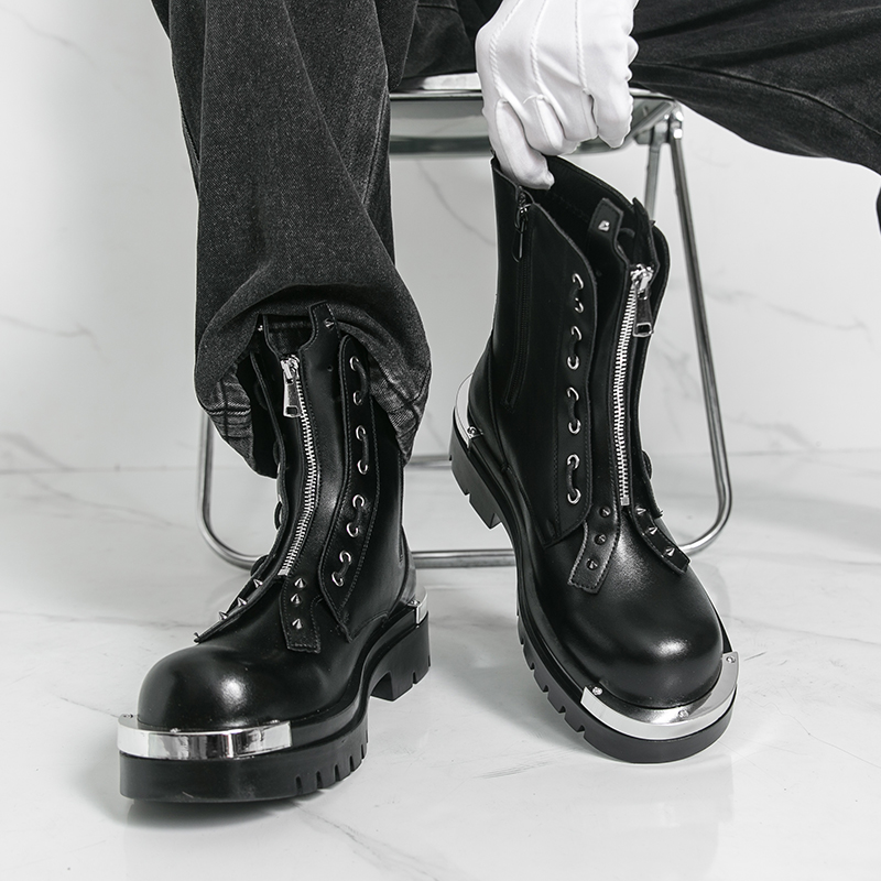 Herrenstiefel mit dicken Sohle – Men Formal Wear With Boots Bewertung und Preis